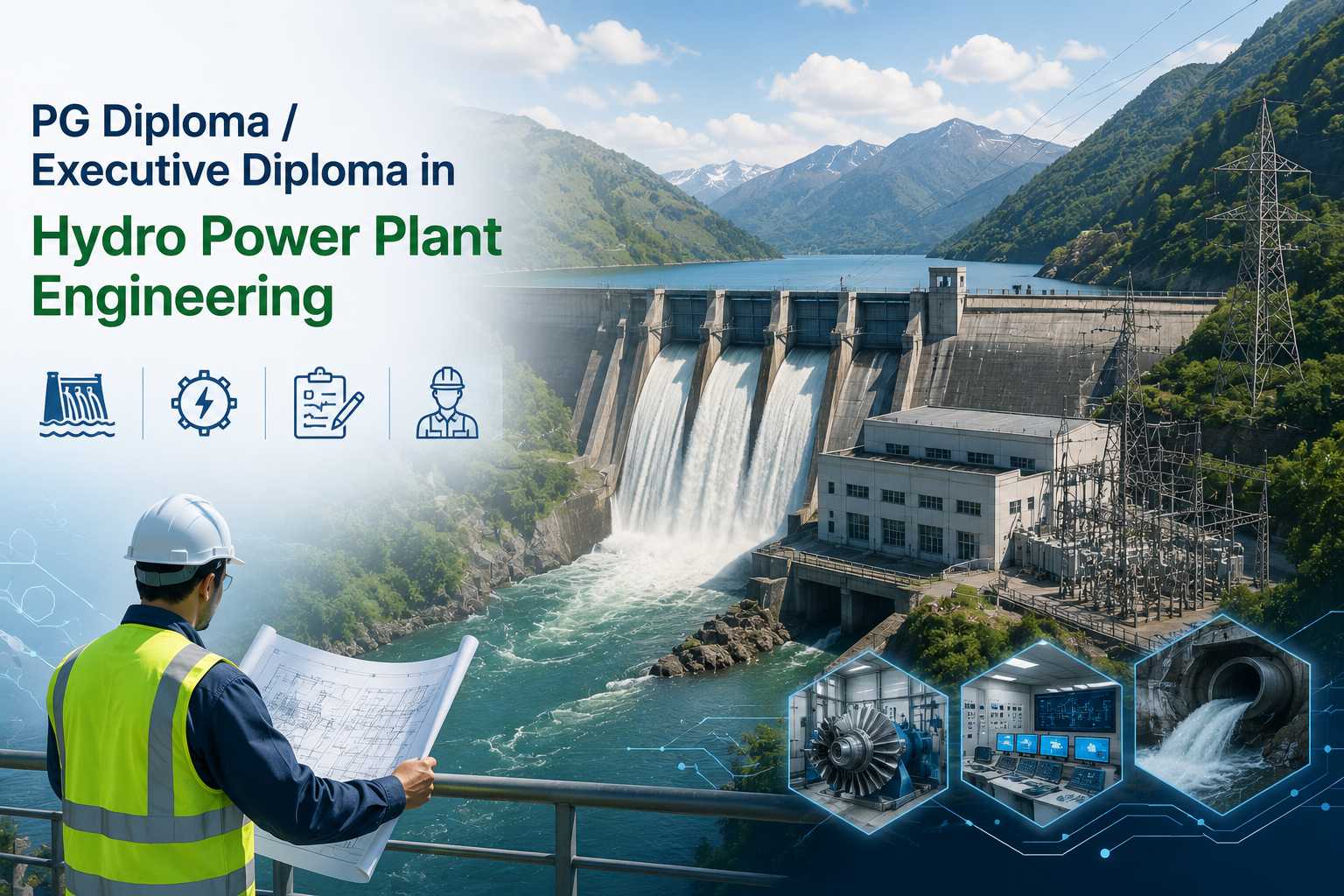 Post Graduate Diploma/ Executive Diploma in Hydro Power Plant Engineering