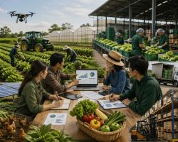 Students studying Food and Agribusiness Management at IGMPI  