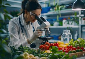 Student learning food analytical instrumentation techniques at IGMPI  